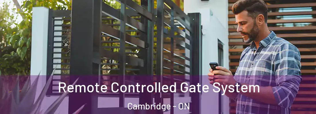  Remote Controlled Gate System Cambridge - ON