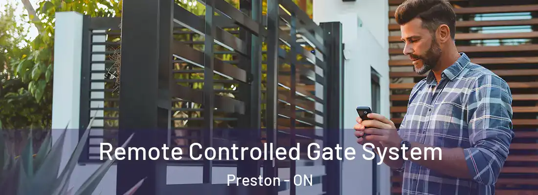  Remote Controlled Gate System Preston - ON
