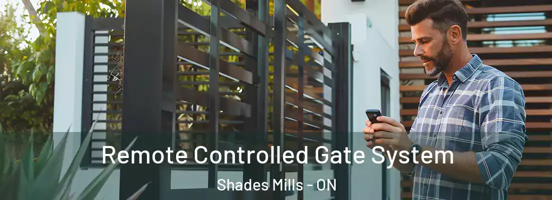  Remote Controlled Gate System Shades Mills - ON