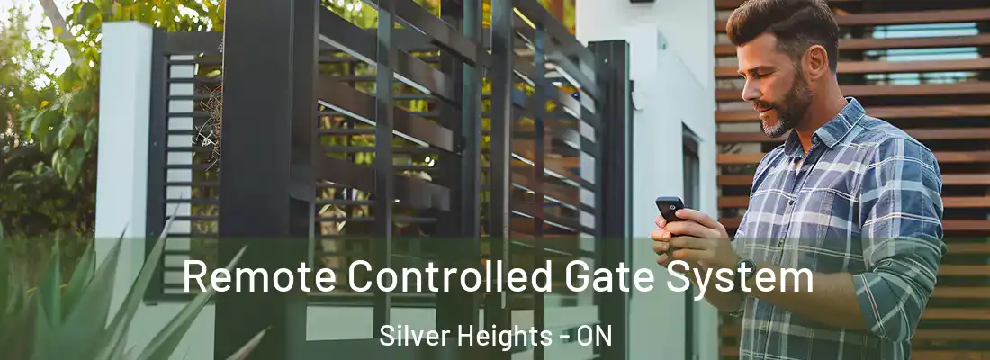  Remote Controlled Gate System Silver Heights - ON