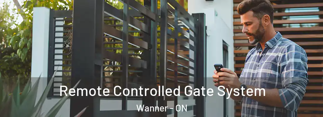  Remote Controlled Gate System Wanner - ON