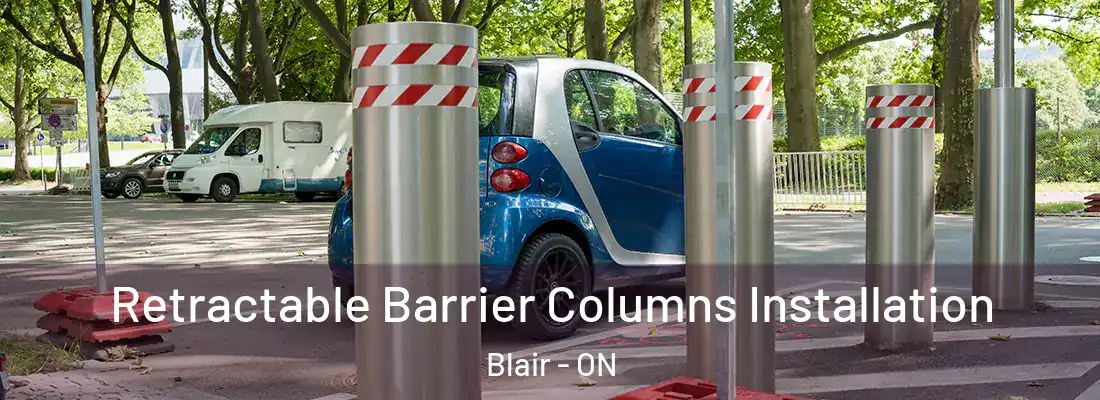  Retractable Barrier Columns Installation Blair - ON