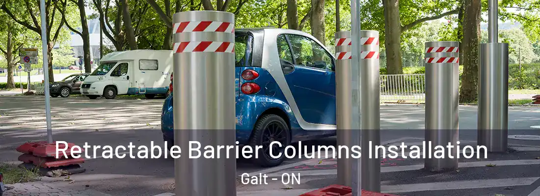  Retractable Barrier Columns Installation Galt - ON