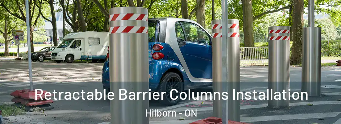  Retractable Barrier Columns Installation Hilborn - ON