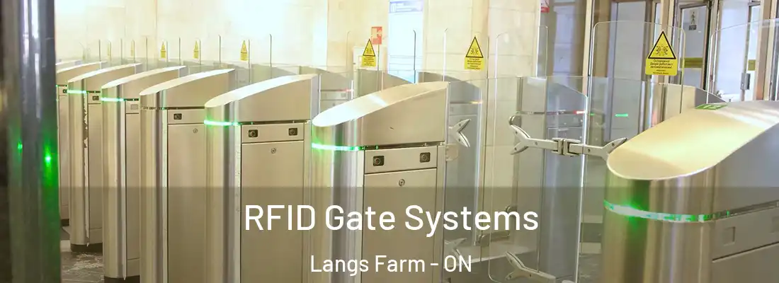  RFID Gate Systems Langs Farm - ON
