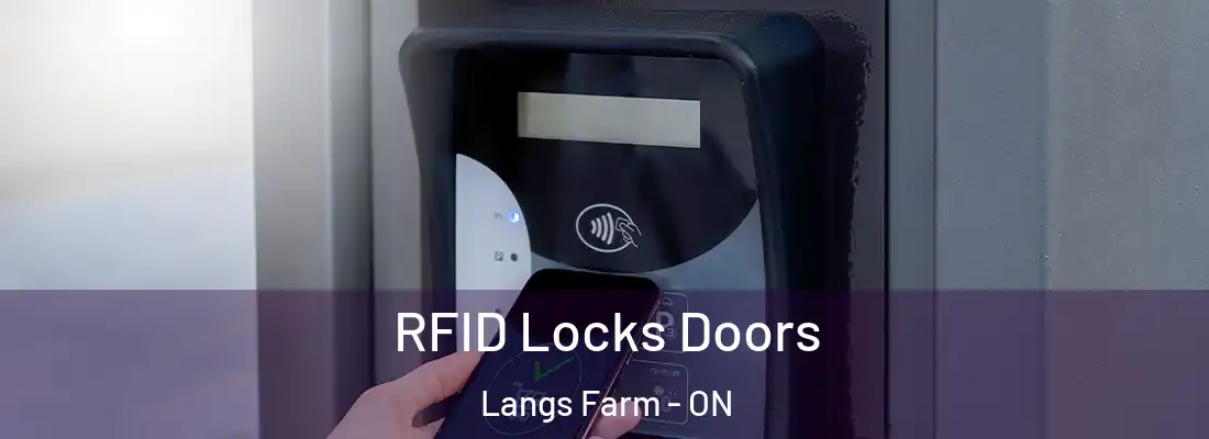  RFID Locks Doors Langs Farm - ON