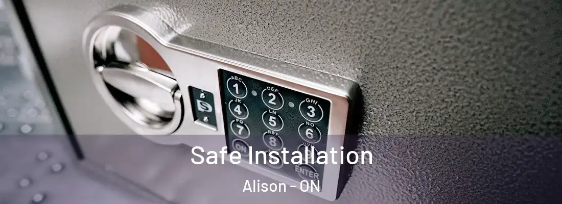  Safe Installation Alison - ON