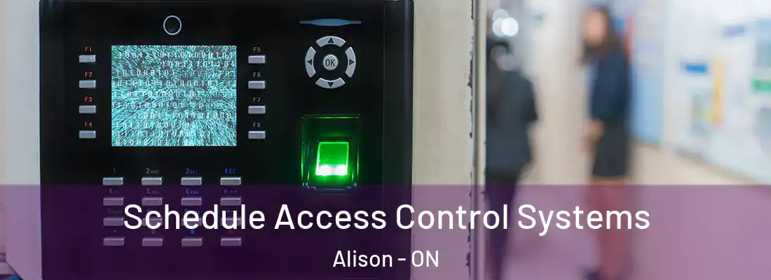  Schedule Access Control Systems Alison - ON