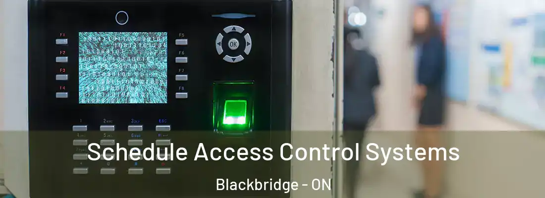  Schedule Access Control Systems Blackbridge - ON