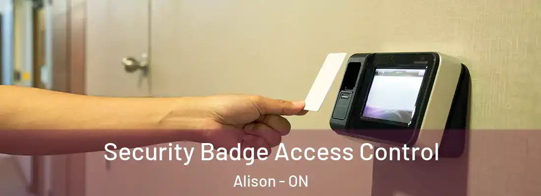  Security Badge Access Control Alison - ON