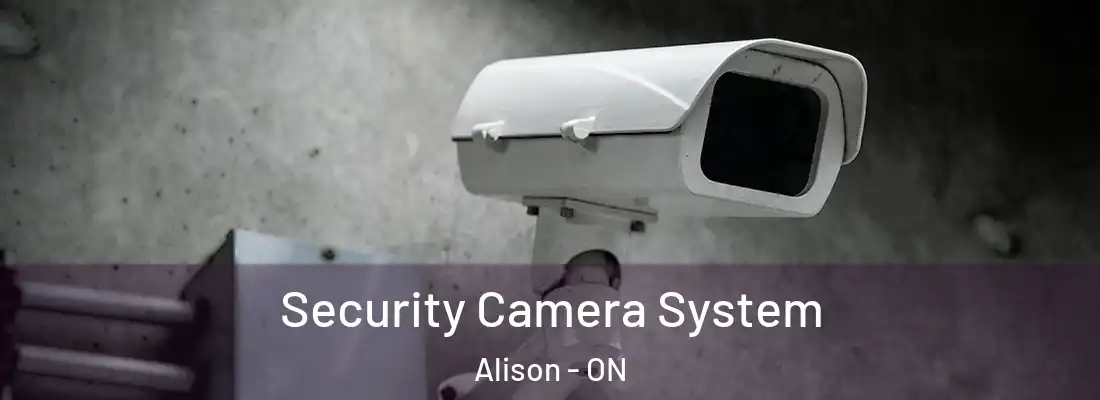  Security Camera System Alison - ON