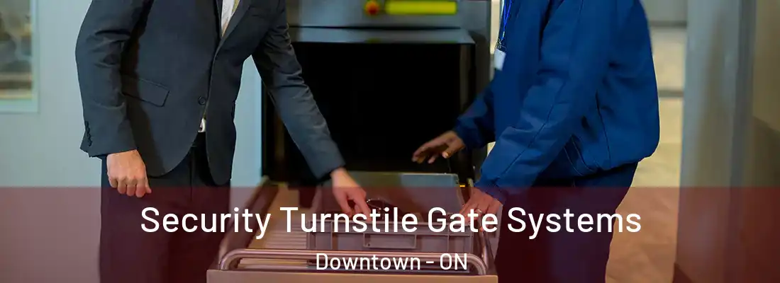  Security Turnstile Gate Systems Downtown - ON