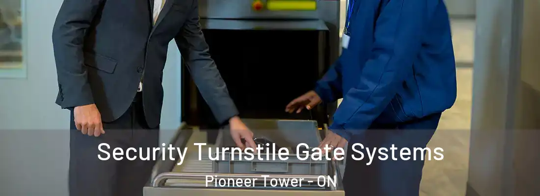  Security Turnstile Gate Systems Pioneer Tower - ON