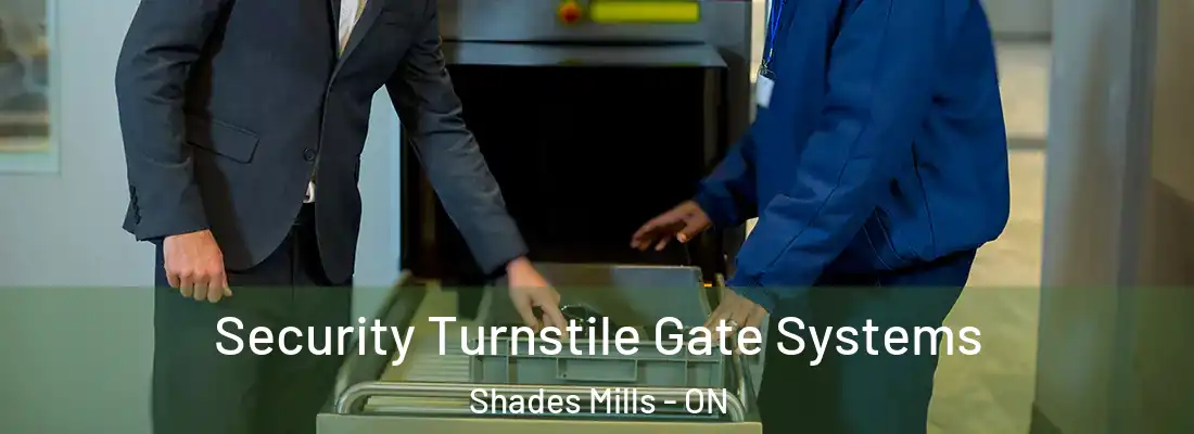  Security Turnstile Gate Systems Shades Mills - ON