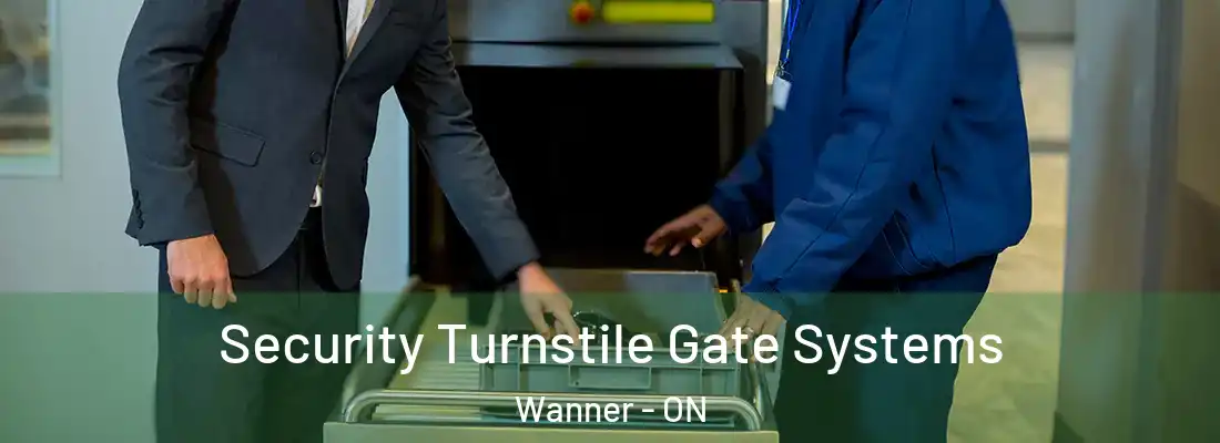  Security Turnstile Gate Systems Wanner - ON
