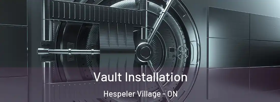  Vault Installation Hespeler Village - ON