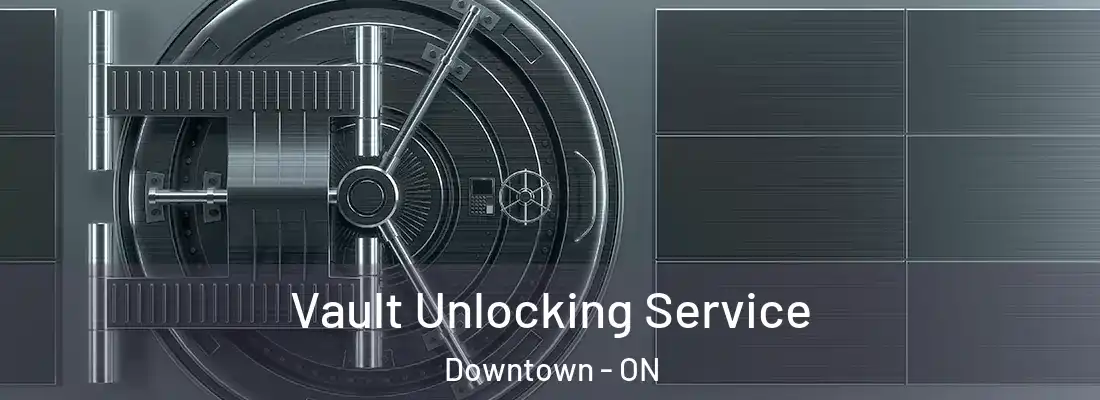  Vault Unlocking Service Downtown - ON