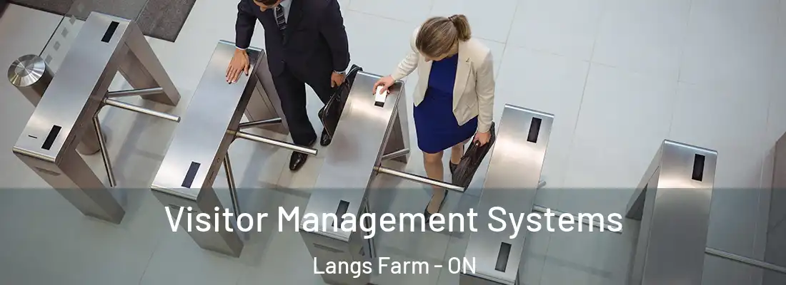  Visitor Management Systems Langs Farm - ON