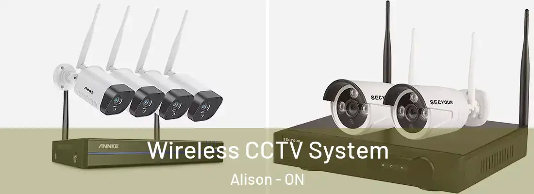  Wireless CCTV System Alison - ON