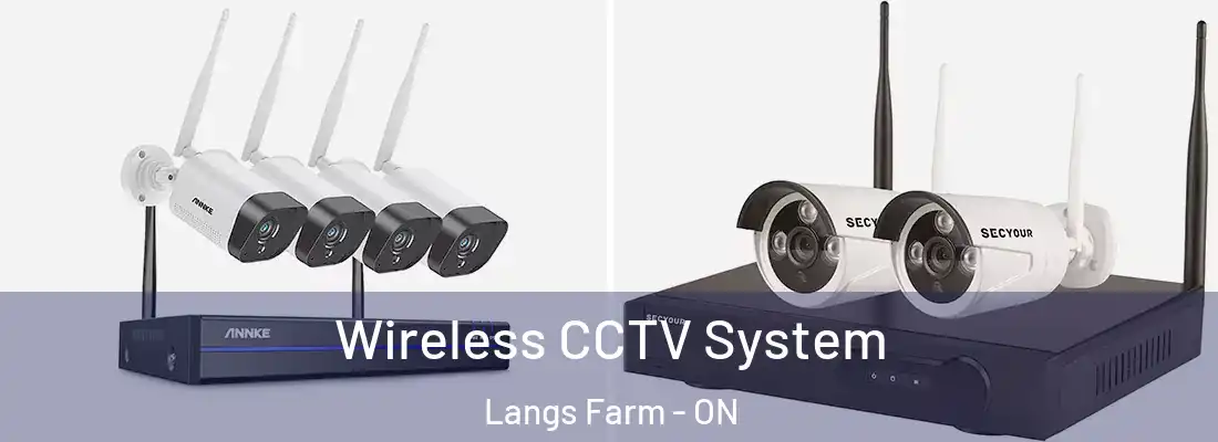  Wireless CCTV System Langs Farm - ON